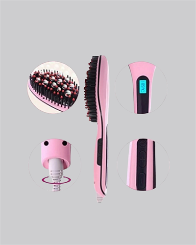 Seramik Plakalı Elektrikli Saç Düzleştirici – Hızlı Isınma, Uzun Kablo, 25W–39W Güç