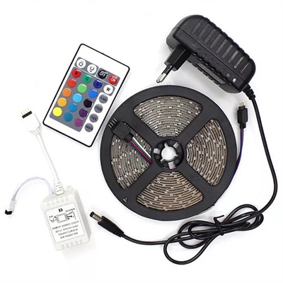 Şerit Led 5 Metre Kumandalı Animasyonlu Rgb Bx40