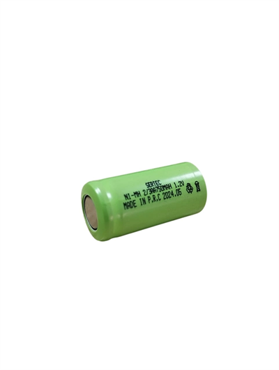 Sertec - 1.2v 750 Mah - 2/3aa - Ni-mh Şarjlı Pil - (başsız / Flat Head)
