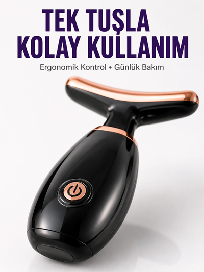 Serum Emilimini Artıran Yüz Masaj Cihazı Yeni Nesil