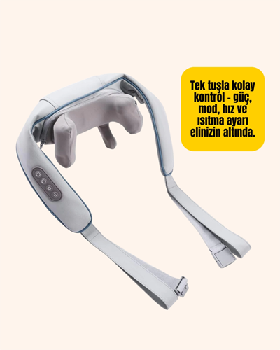 Servikal Rahatlatıcı Masaj Aleti | Trapezius ve Sırt İçin Uygun