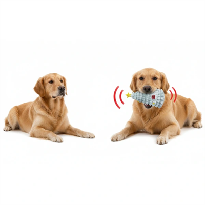 Sesli Çam Ağacı Tasarımlı Oyuncak