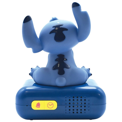 Sesli ve Işıklı 3D Stitch Dijital Çalar Saat