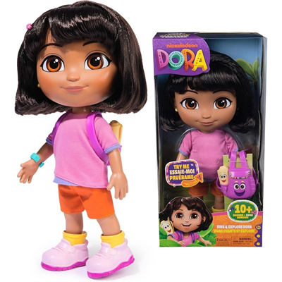Sesli ve Işıklı Dora Bebeği