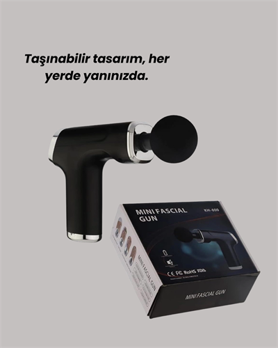 Sessiz Çalışan Taşınabilir Kas Masaj Aleti