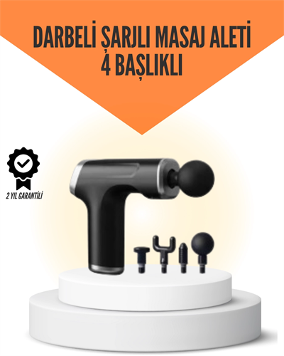 Sessiz Çalışan Taşınabilir Kas Masaj Aleti
