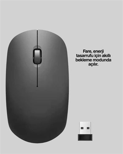 Sessiz ve Ergonomik Mouse – USB Bağlantılı ve DPI Ayarlı