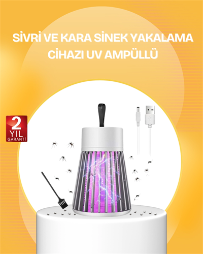 Sessiz ve Güvenli Sivrisinek Kovucu Lamba