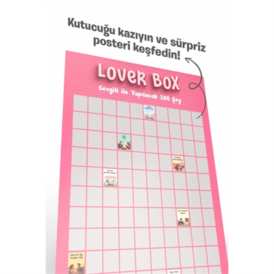 Sevgili ile Yapılacak 100 Şey - Kazı Kazan Posteri
