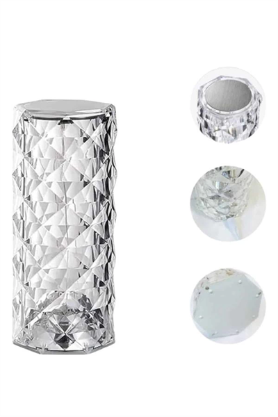 Sevgililer Gününe Özel Romantik Kristal Gece Lambası Sevgiliye Hediye