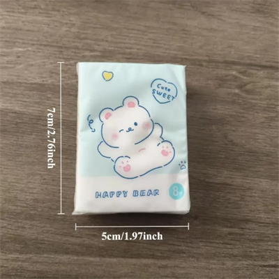 Sevimli Figürlü Çocuk Mendili 9lu Paket