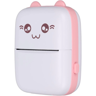 Sevimli Mini Taşınabilir Yazıcı Printer