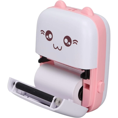 Sevimli Mini Taşınabilir Yazıcı Printer