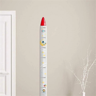 Sevimli Sarı Zürafa   Yeşil Dinazor   Deniz Kızı   Roket  Ağaç Boy Ölçüsü Sticker