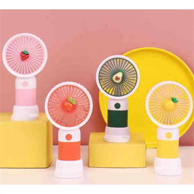 Sevimli Tasarımlı Telefon Tutuculu El Fanı