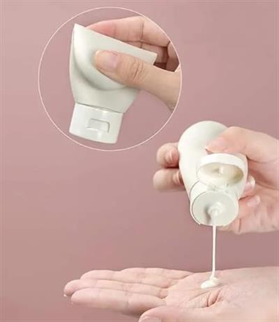 Seyahat Tipi Doldurulabilir Krem Şampuan Kutusu 3 lü Set (3936)