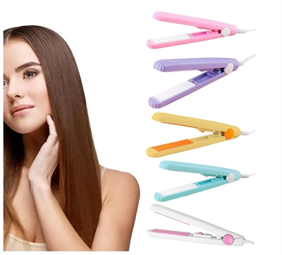 Seyahat Tipi Mini Saç Düzleştirici Seramik Uçlu Düzleştirici  Bx40