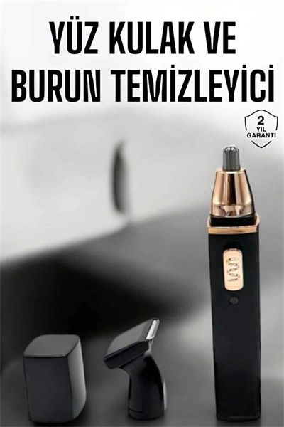 Seyahat Tipi Mini Taşınabilir Siyah Burun Kulak Yanak Kıl ve Tüy Temizleme Makinesi
