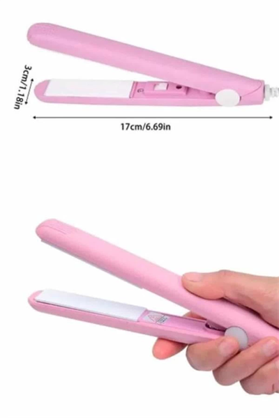 Seyahat Tipi Taşınabilir Saç Düzleştirici Saç Şekillendirici Yüksek Isı Ayarlı