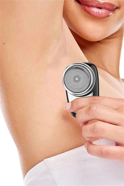 Seyahat Tipi Tıraş Makinesi Taşınabilir Kablosuz Mini Paslanmaz Çelik