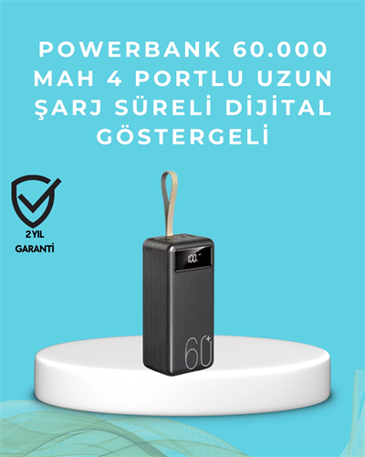 Seyahat ve Kamp İçin Portatif Güç Kaynağı Powerbank