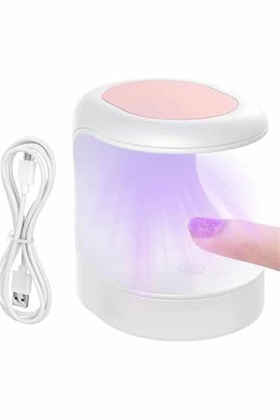 Seyehat Tipi Mini Oje Kurutucu Ultraviole Mor Işık Protez Tırnak Kurutucu
