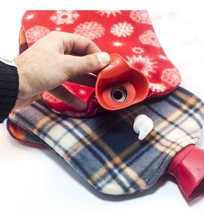 Sıcak Su Torbası 2 Litre Polar Kılıflı Termofor (3936)