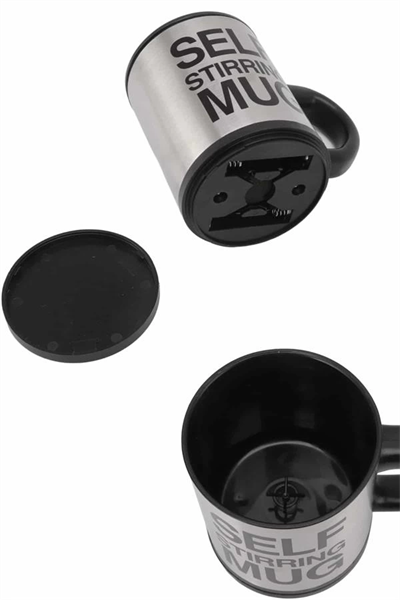 Sıcak Tutan Termos Bardak Kendi Kendini Karıştıran Mikser Kupa