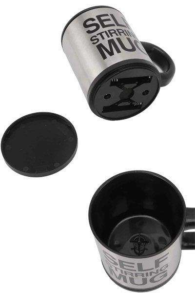 Sıcak Tutan Termos Bardak Kendi Kendini Karıştıran Mikser Kupa