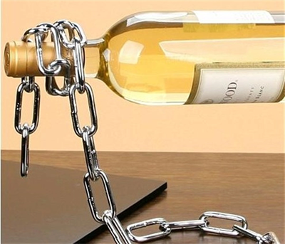 Sihirli İlüzyon Zincir Uçan Şişe Eşya Tutucu Aparat Chain Holder Bx40