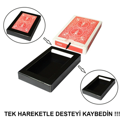 Sihirli Kaybolan Deste Oyun Kağıdı İlizyon Oyunu Kaybolan Kart Bx40