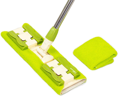 Sihirli Spin Mop Teleskopik Çok Amaçlı Mop +1 Bez Hediyeli - Mor Bx40