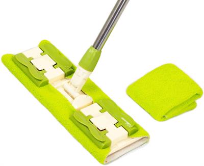 Sihirli Spin Mop Teleskopik Çok Amaçlı Mop +1 Bez Hediyeli - Mor (3936)