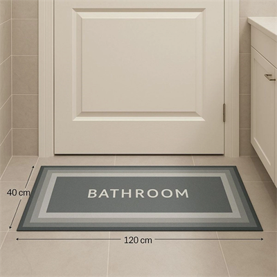 Sihirli Süper Su Emici Kaymaz Tabanlı Uzun Paspas 40*120 Cm Bx40