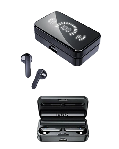 Şık Tasarımlı Akıllı Saat ve Bluetooth Kulaklık Seti Suya Dayanıklı ve Çok Fonksiyonlu