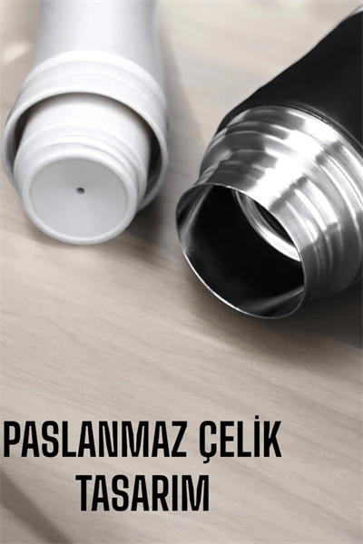 Şık ve Dayanıklı 3 Bardaklı Termos Seti Uzun Süre Isı Koruma Özellikli