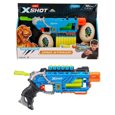 Silah Sünger Atan Dino Attack Dino Striker S1 16 Mermi