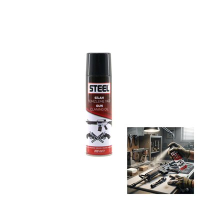 Silah Temizleme Yağı - Sprey 200ml Bx40