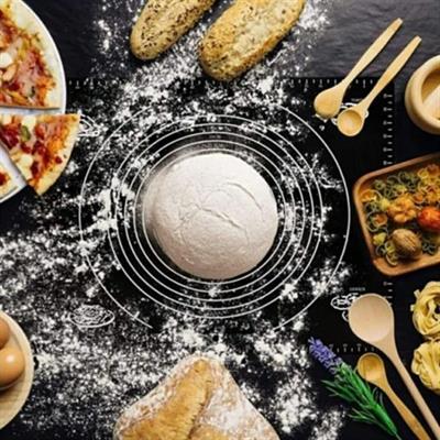 Silikon Çok Amaçlı Geniş Hamur Matı Hamur Açma Matı 40*50 cm (3936)