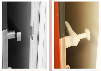 Silikon Duvar Koruyucu Kapı Stoperi GRİ (3936)
