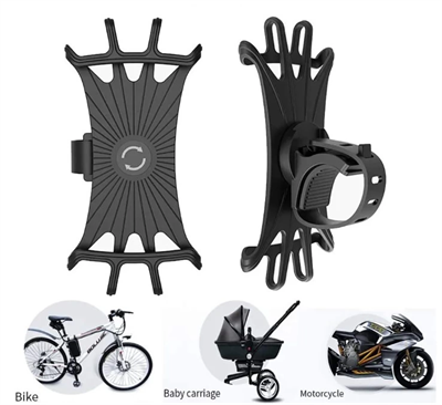 Silikon Esnek Bisiklet Telefon Tutucu