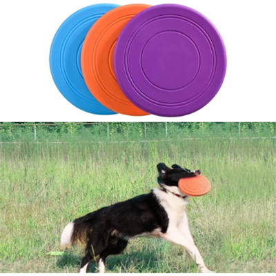 Silikon Frizbi Köpek Oyuncağı