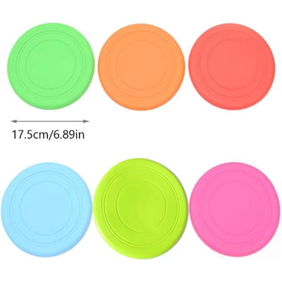 Silikon Frizbi Köpek Oyuncağı