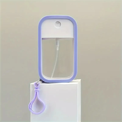 Silikon Kılıflı Anahtarlıklı Sprey Şişesi