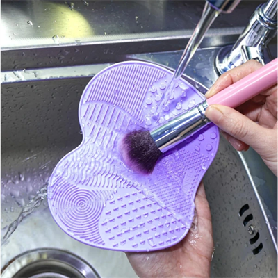 Silikon Makyaj Temizleme Matı