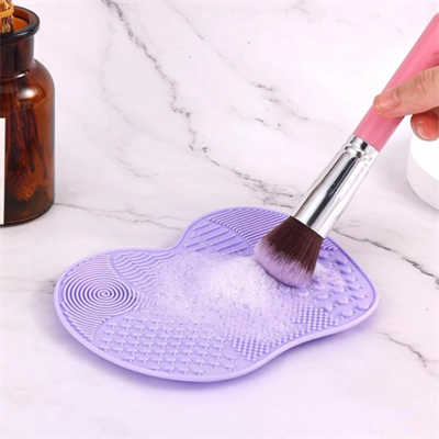 Silikon Makyaj Temizleme Matı