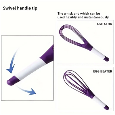 Silikon Saplı 2 İşlevli Çırpıcı (balon Ve Düz)