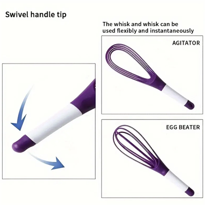 Silikon Saplı 2 İşlevli Çırpıcı (balon Ve Düz)