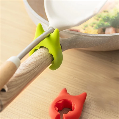 Silikon Tava Tencere Kaşık Tutucu