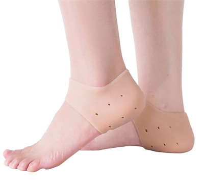 Silikon Topuk Çorabı Ten Rengi Bx40